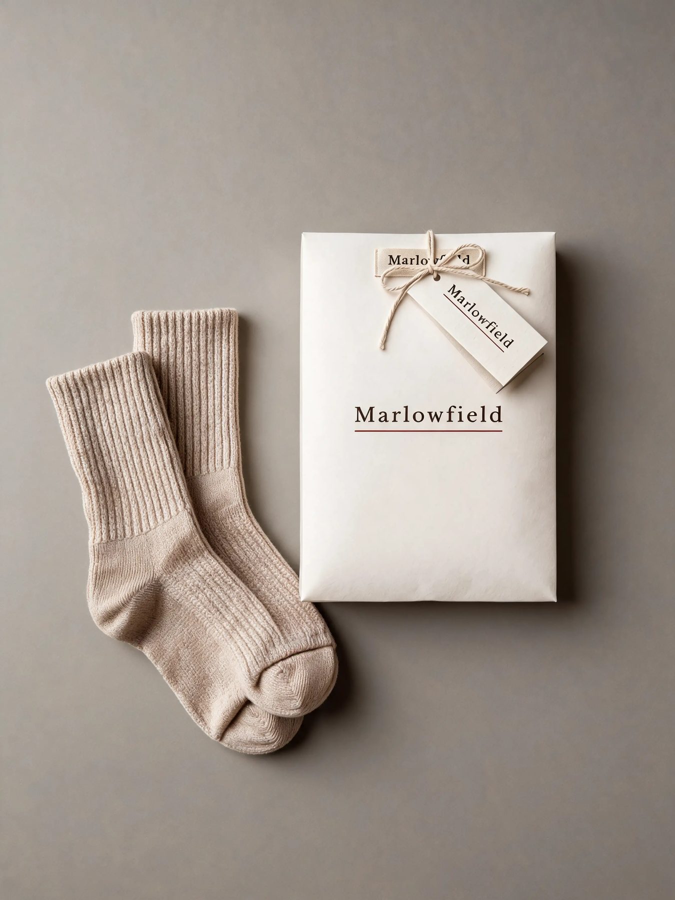 Ribbed Wool Socks